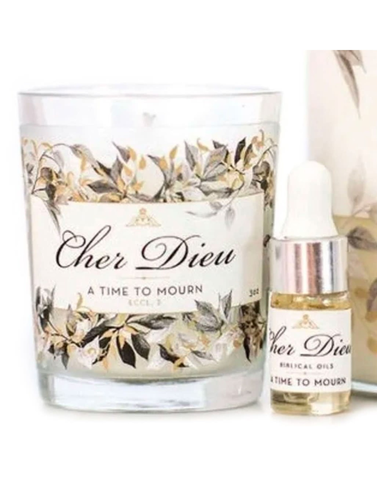 Cher Dieu Cher Dieu A Time to Mourn 3 oz Candle Kit