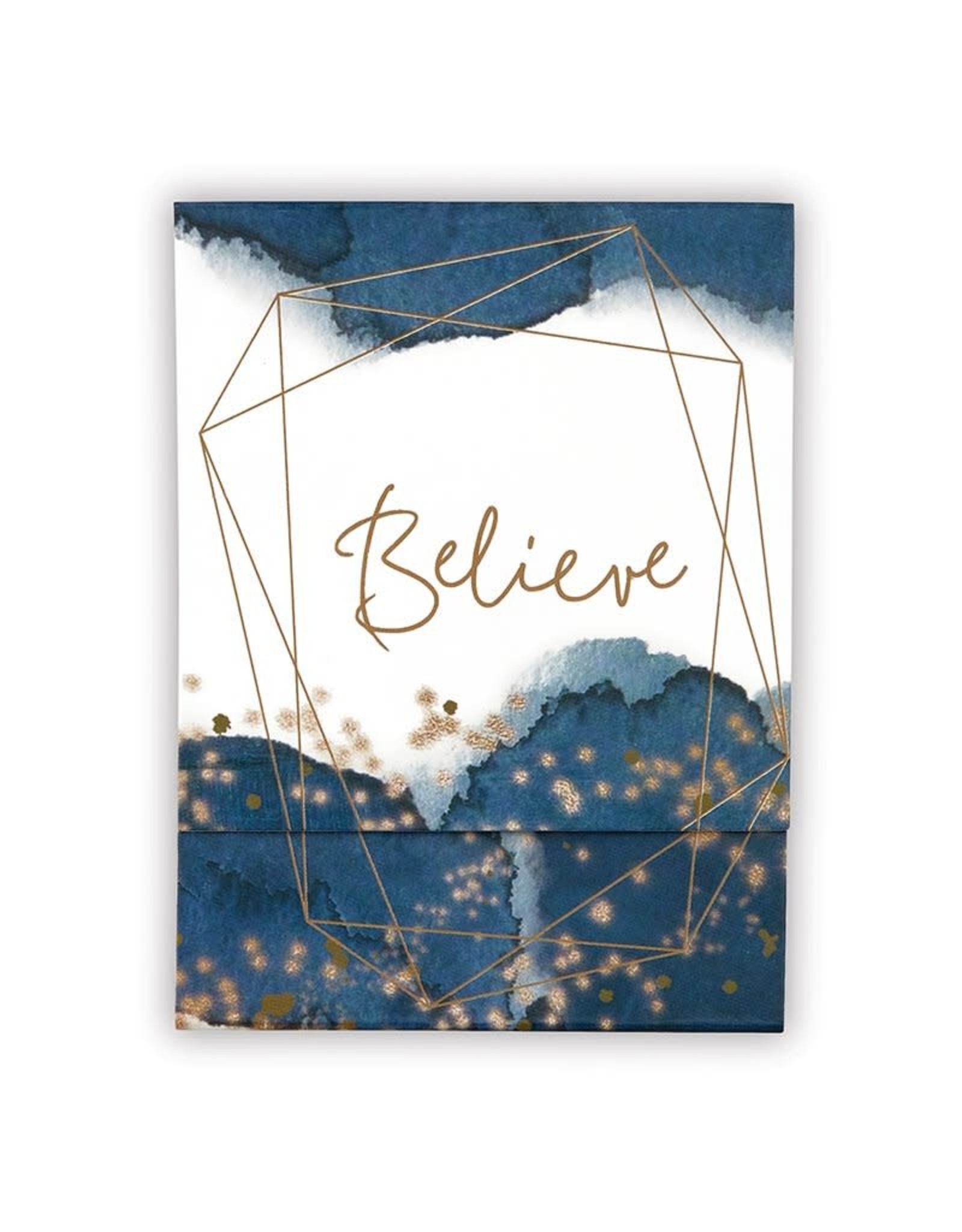 Faithworks Notepad - Believe Pocket