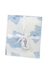 Boxed Plush Bear Baby Blanket - Blue