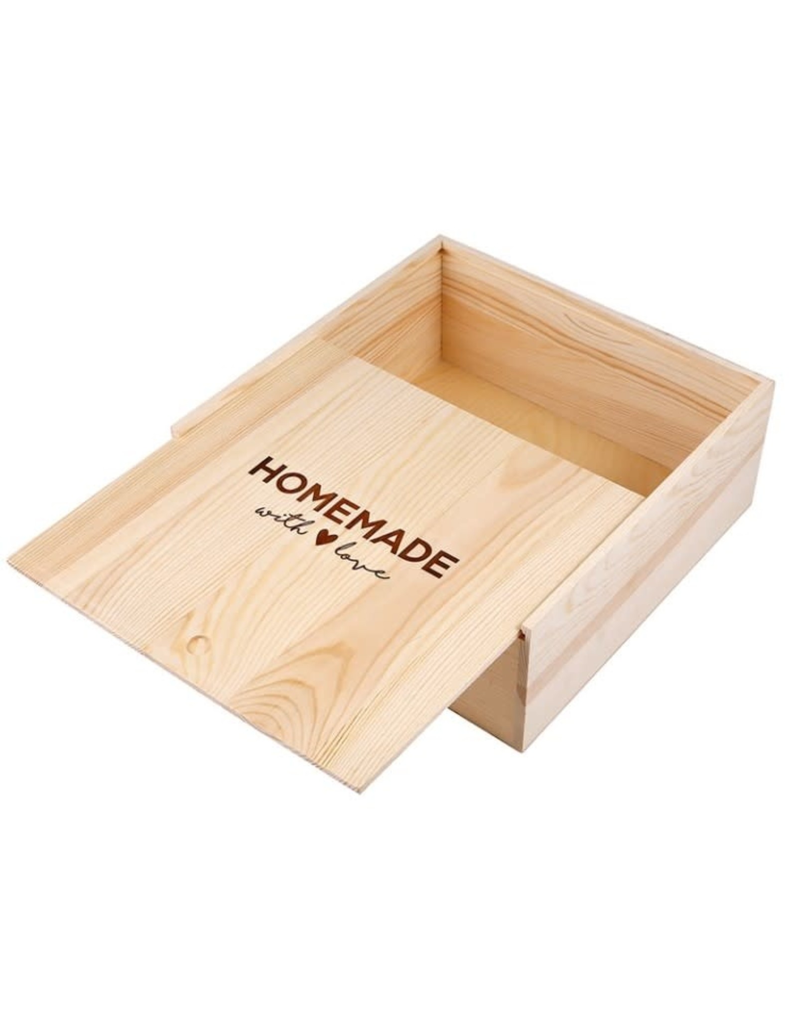 Santa Barbara Designs Homemade with Love Large Sweets Wood Box