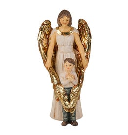 Hirten Patron Saint Statue - Guardian Angel (Little Boy)