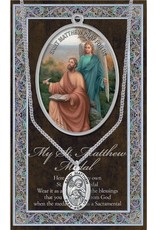 Hirten Saint Medal with Prayer Card - St. Matthew