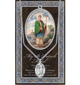 Hirten Saint Medal with Prayer Card - St. Patrick
