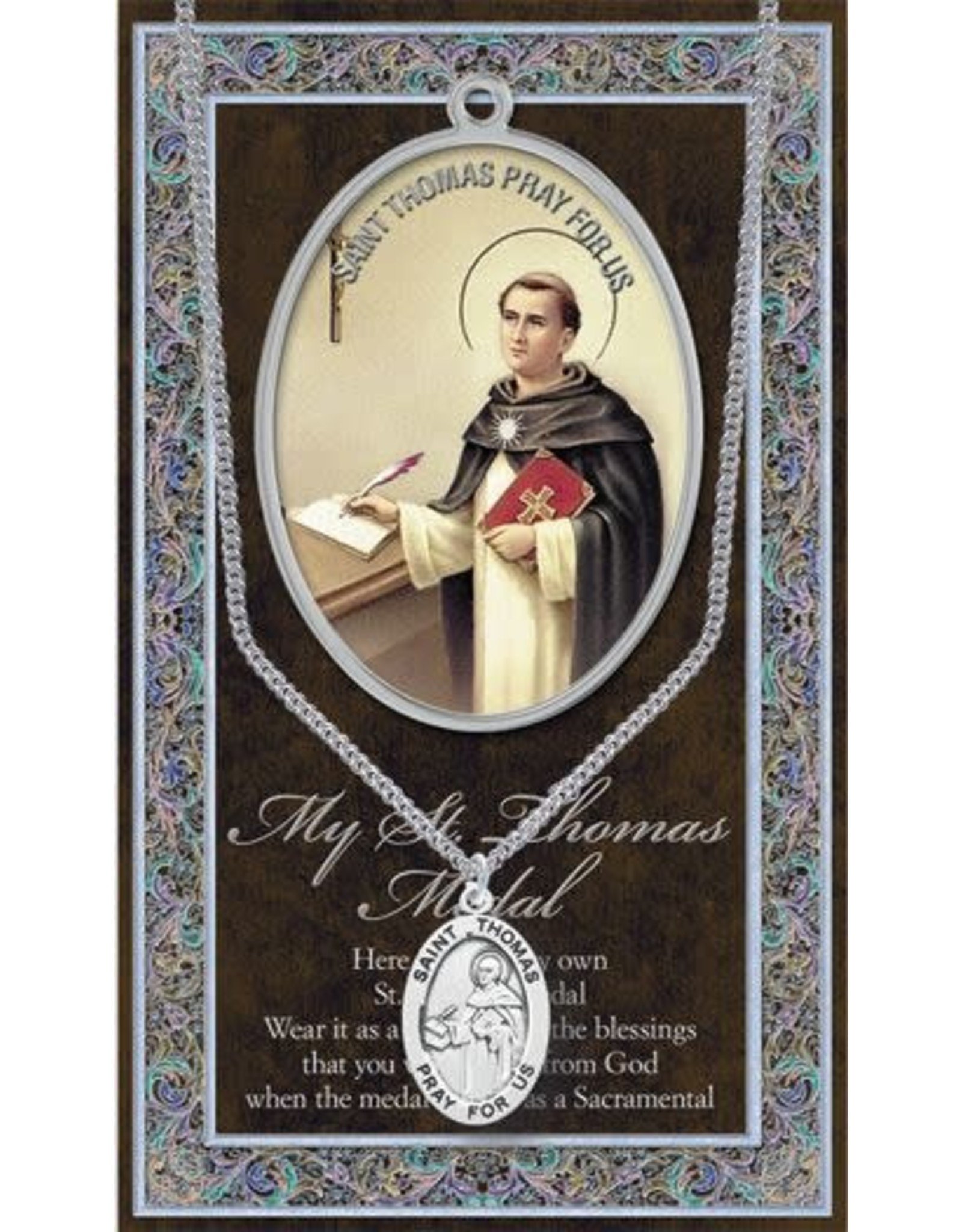 Hirten Saint Medal with Prayer Card - St. Thomas