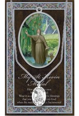 Hirten Saint Medal with Prayer Card - St. Kevin