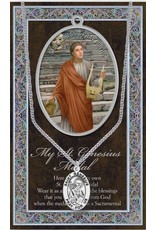 Hirten Saint Medal with Prayer Card - St. Genesius