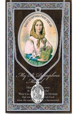 Hirten Saint Medal with Prayer Card - St. Dymphna