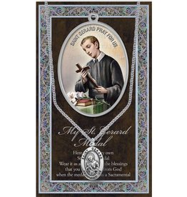 Hirten Saint Medal with Prayer Card - St. Gerard