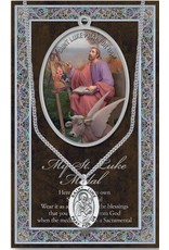 Hirten Saint Medal with Prayer Card - St. Luke