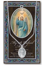 Hirten Saint Medal with Prayer Card - St. Gabriel