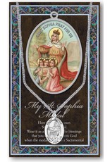 Hirten Saint Medal with Prayer Card - St. Sophia