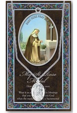 Hirten Saint Medal with Prayer Card - St. Rose