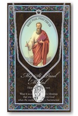 Hirten Saint Medal with Prayer Card - St. Paul