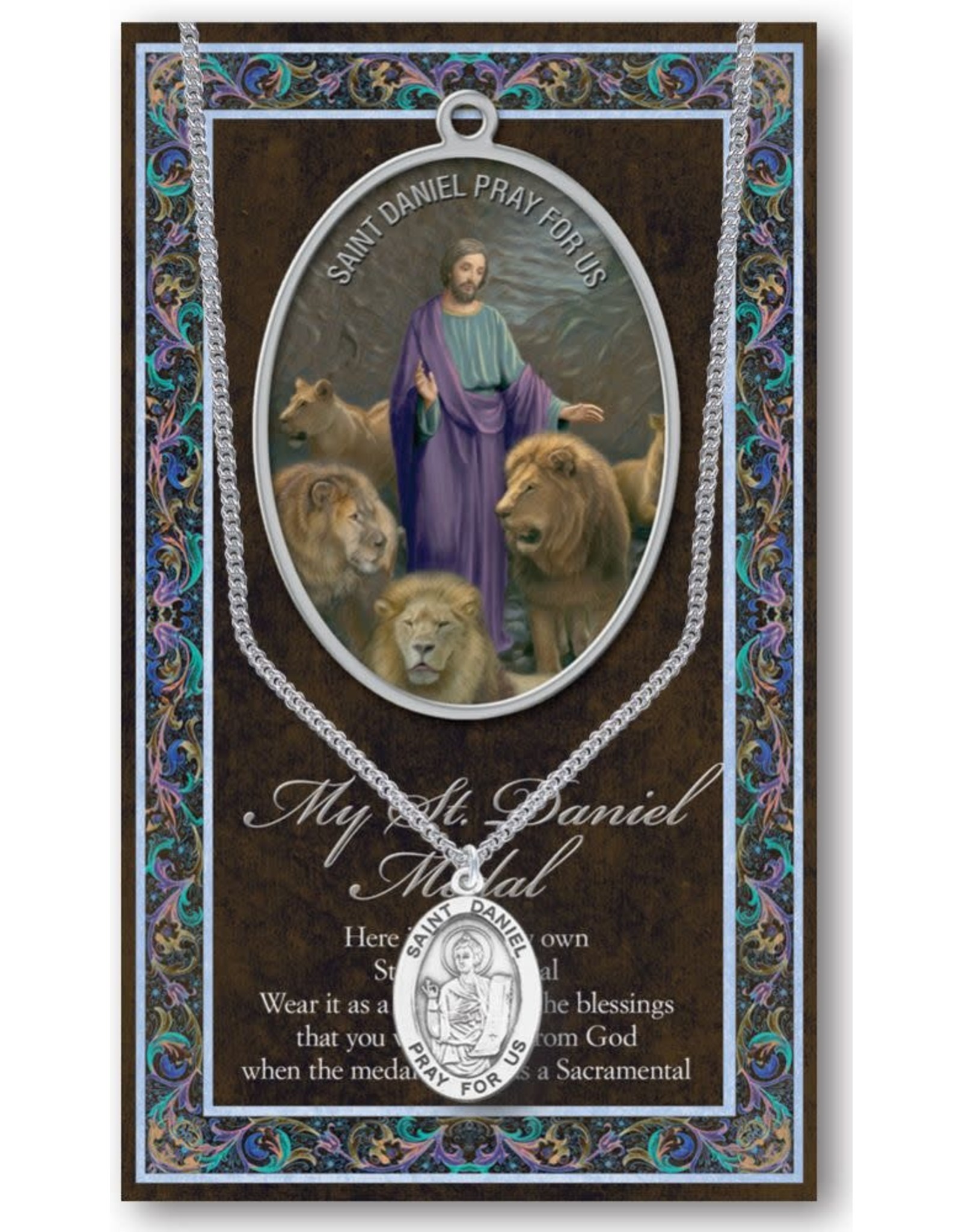 Hirten Saint Medal with Prayer Card - St. Daniel