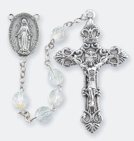 Hirten 7mm Crystal Rosary