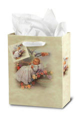 Hirten Baptism Gift Bag, With Tissue