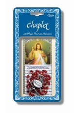 Hirten Divine Mercy Chaplet with Prayer Card and Instructions