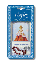 Hirten Infant of Prague Chaplet with Prayer Card and Instructions