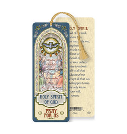 Hirten Laminated Gold Foil Bookmark - Holy Spirit of God