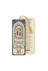 Hirten Laminated Gold Foil Bookmark - Our Lady of the Rosary