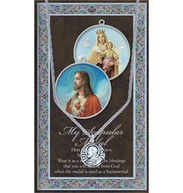 Hirten Medal with Prayer Card - My Scapular