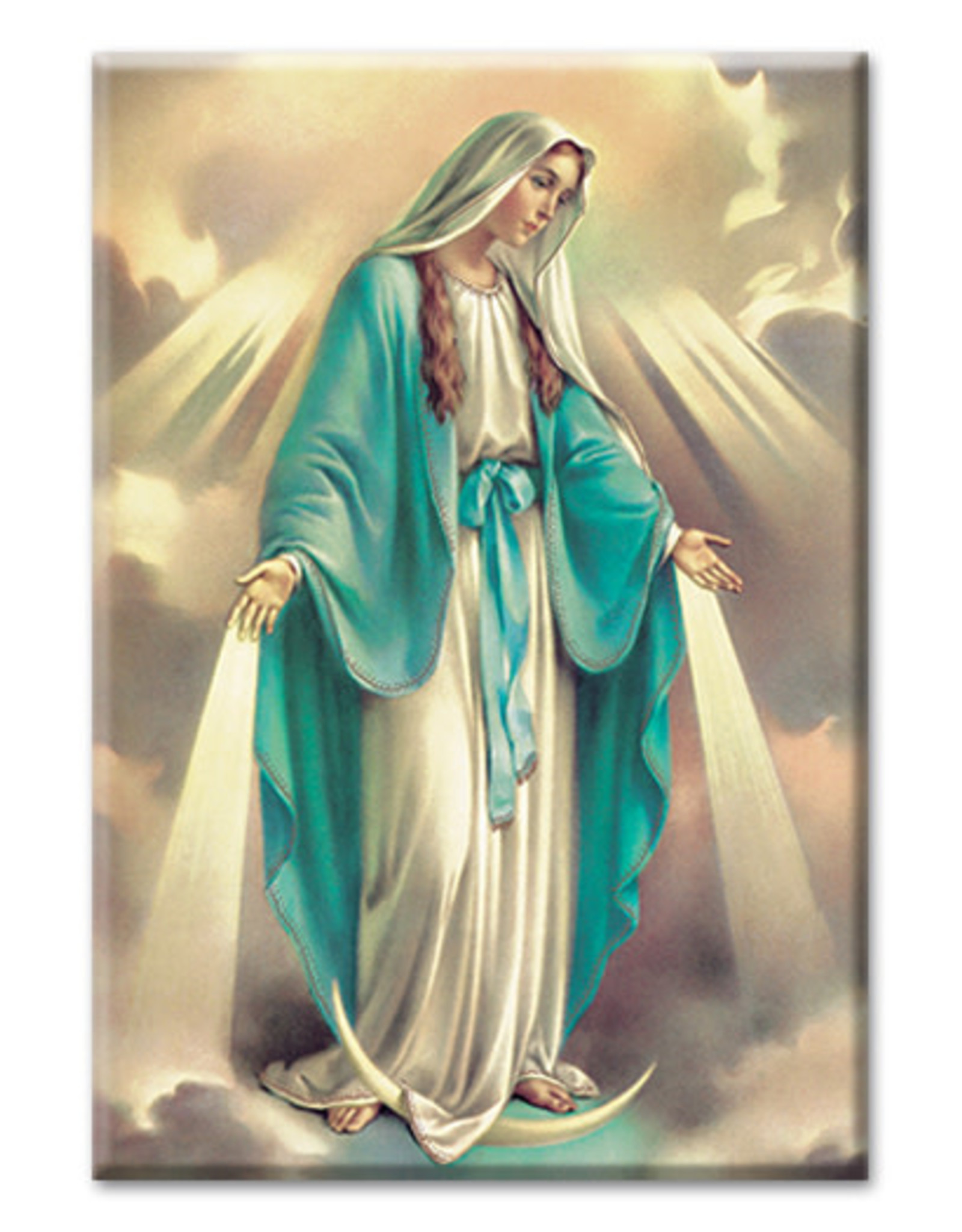 Hirten Our Lady of Grace Magnet, 2” x 3”