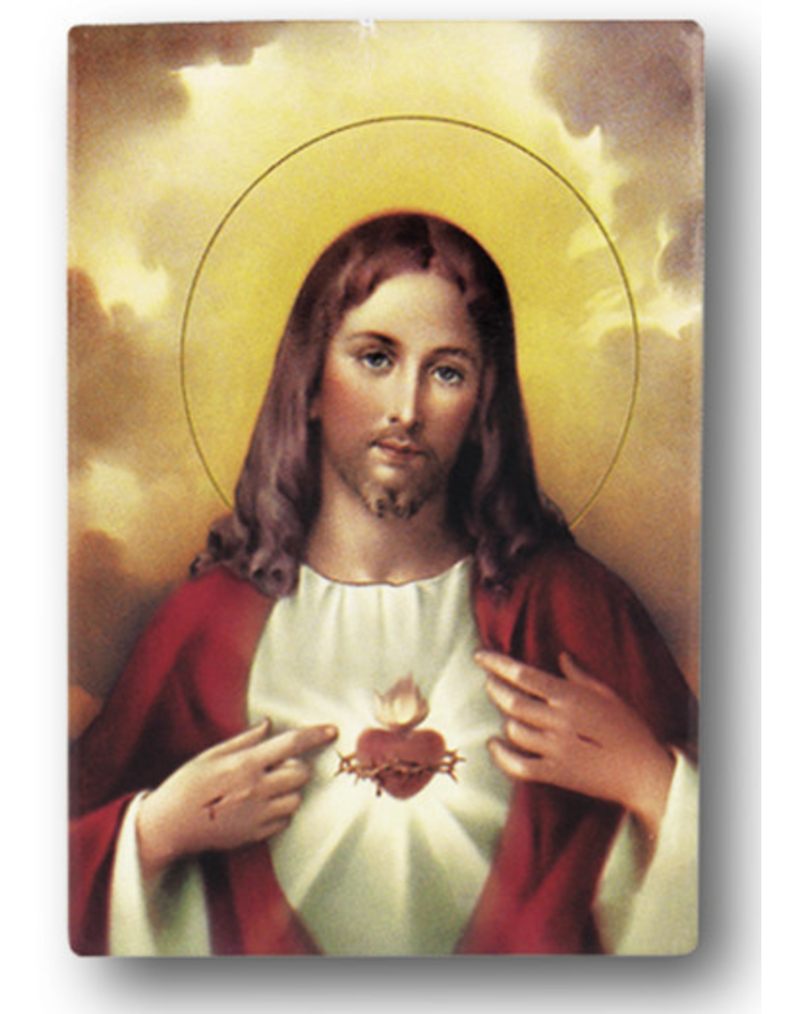 Hirten Sacred Heart of Jesus Magnet, 2”x3”