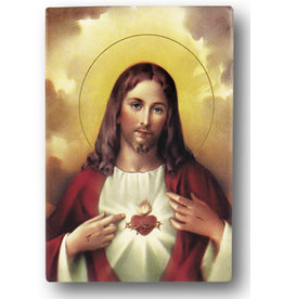 Hirten Sacred Heart of Jesus Magnet, 2”x3”