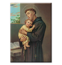 Hirten St. Anthony of Padua Magnet, 2” x 3”