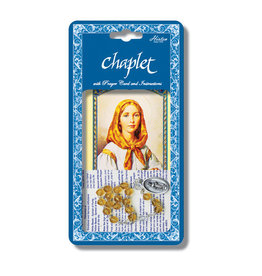 Hirten St. Dymphna Chaplet with Prayer Card and Instructions