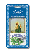 Hirten St. Jude Chaplet with Prayer Card and Instructions