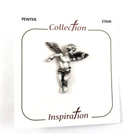 Shomali Pewter Angel Pin