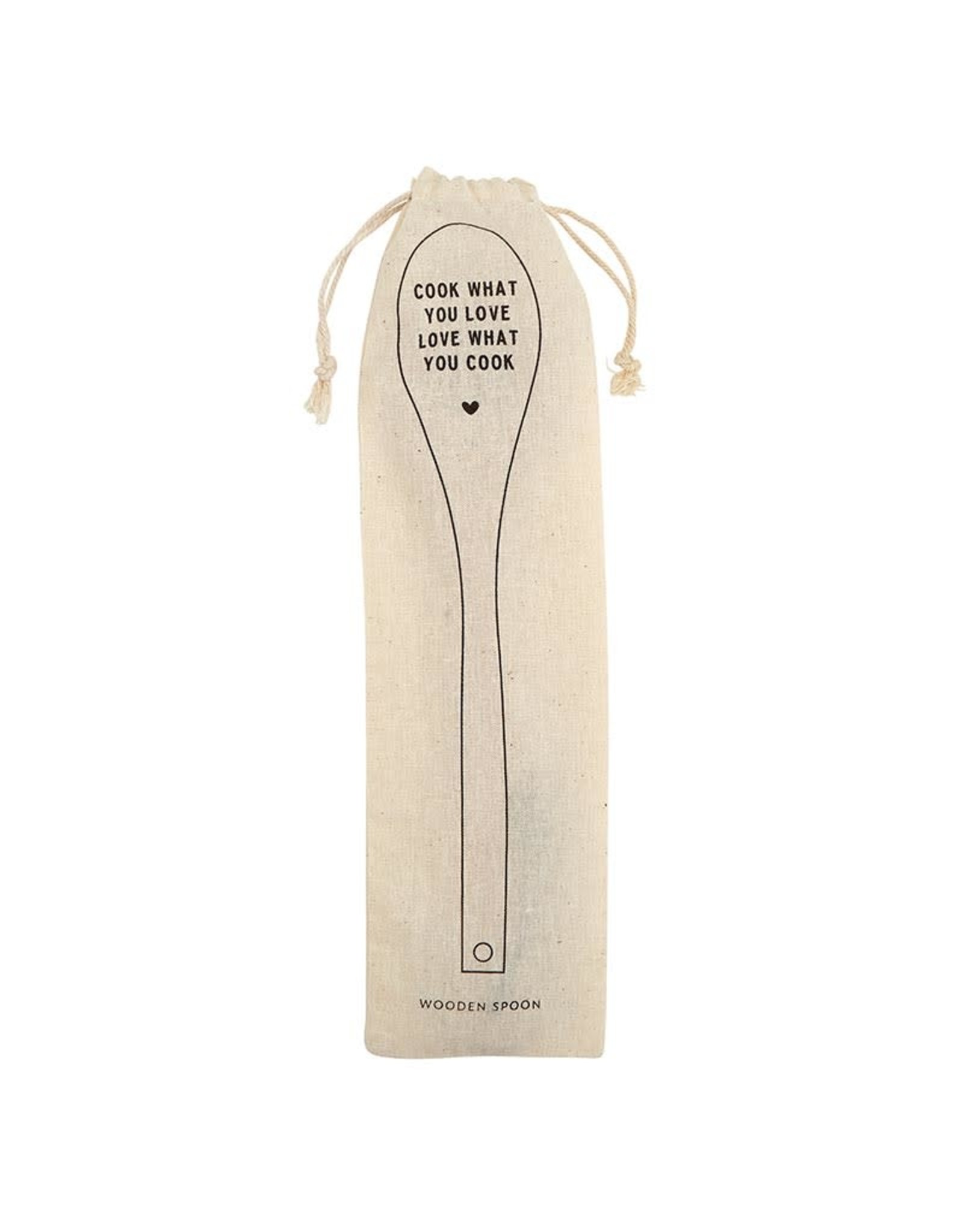 Santa Barbara Designs COOKING SPOON - COOK WHAT YOU LOVE LOVE WHAT YOU COOK