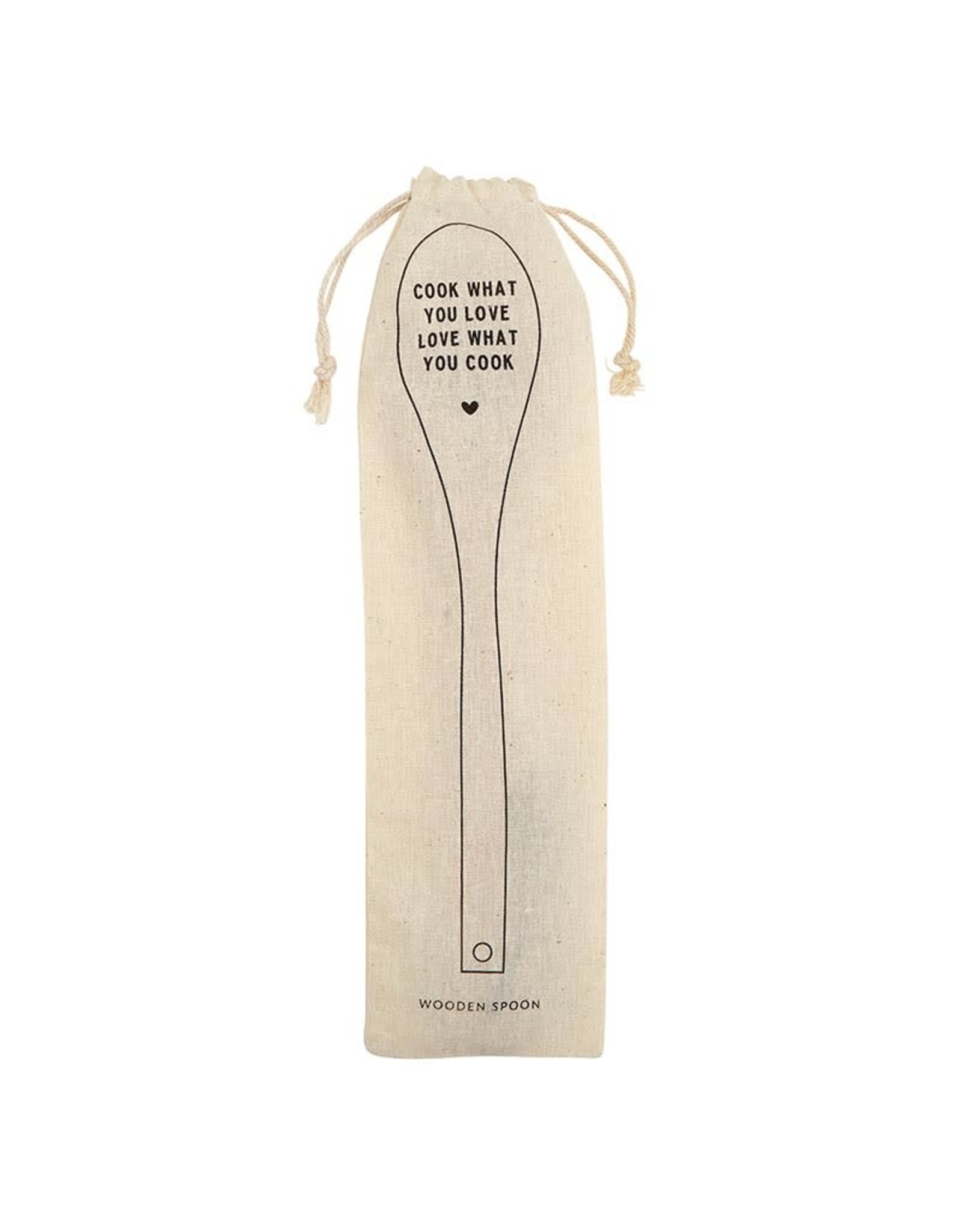 Santa Barbara Designs COOKING SPOON - COOK WHAT YOU LOVE LOVE WHAT YOU COOK