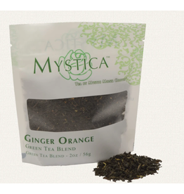 Mystic Monk Mystica Ginger Orange Loose Green Tea Blend