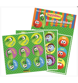 Tabbies VeggieTales® Scratch'n'Smell Stickers, 54 Pack