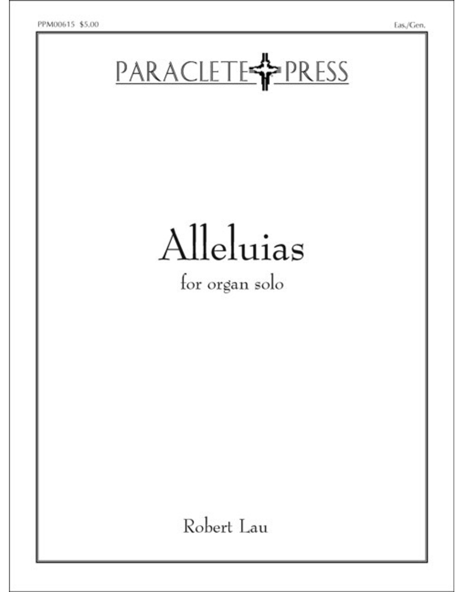 Paraclete Press Alleluias – Organ Sheet Music