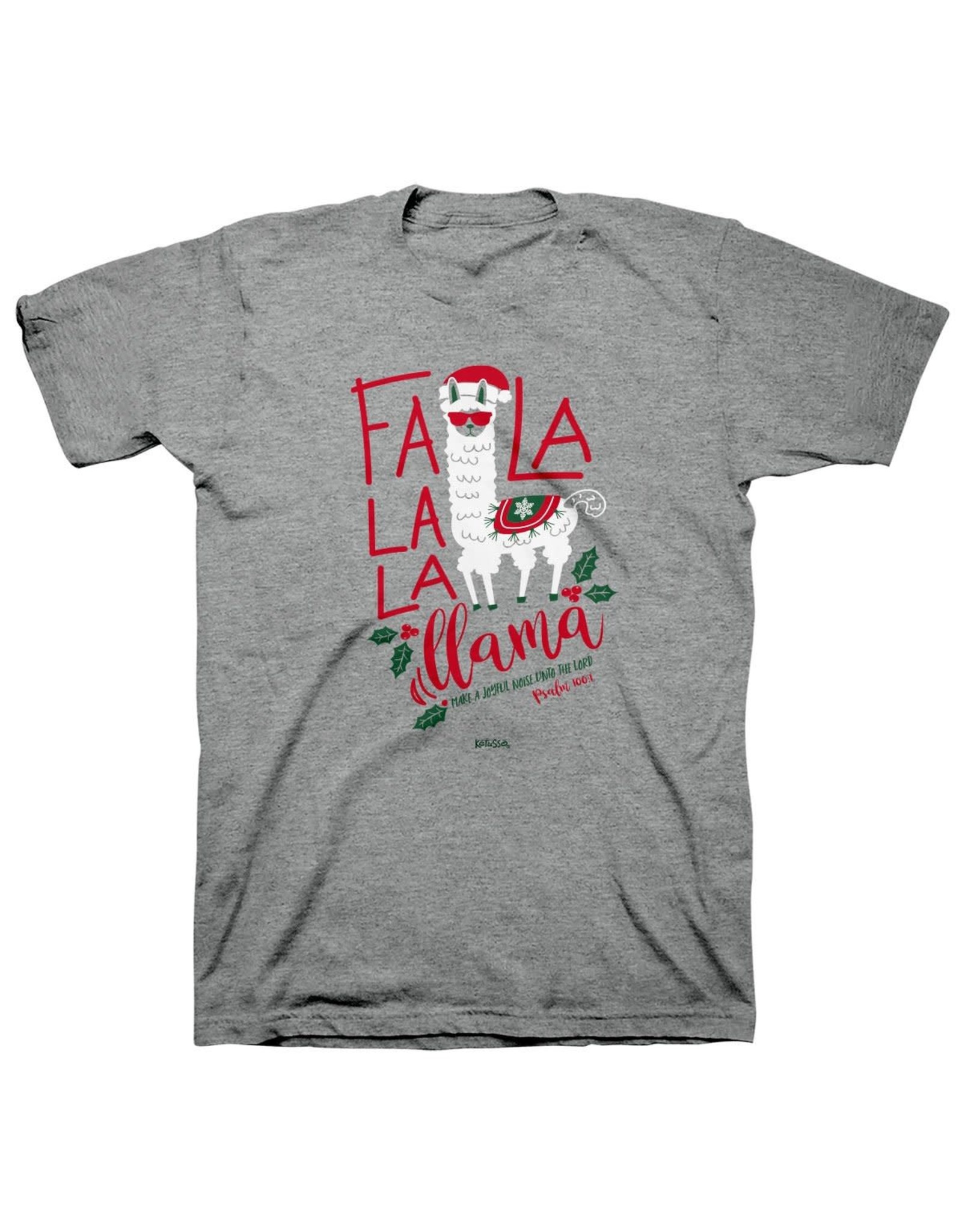 Kerusso Christmas 2020 Fa La Llama TShirt