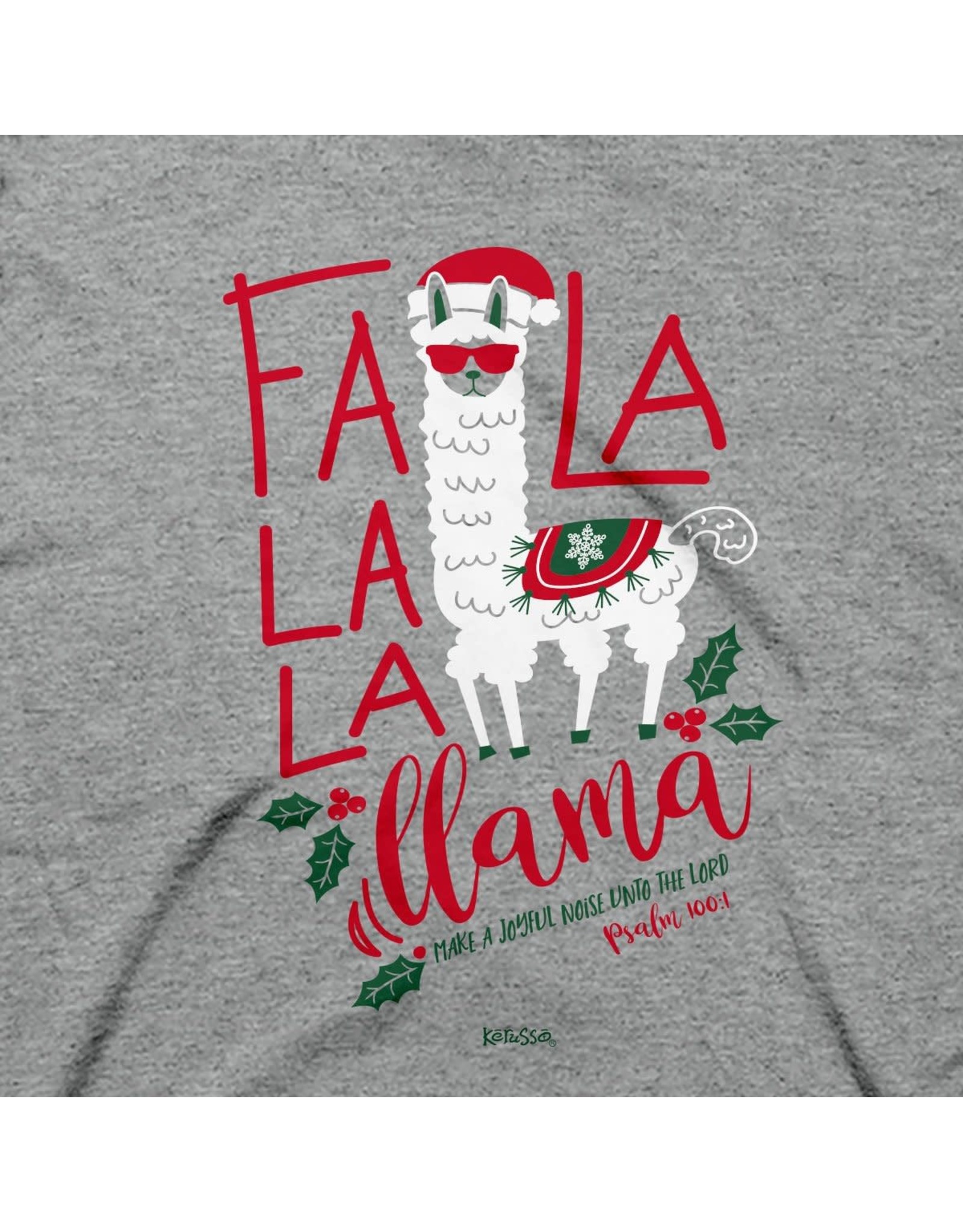 Kerusso Christmas 2020 Fa La Llama TShirt