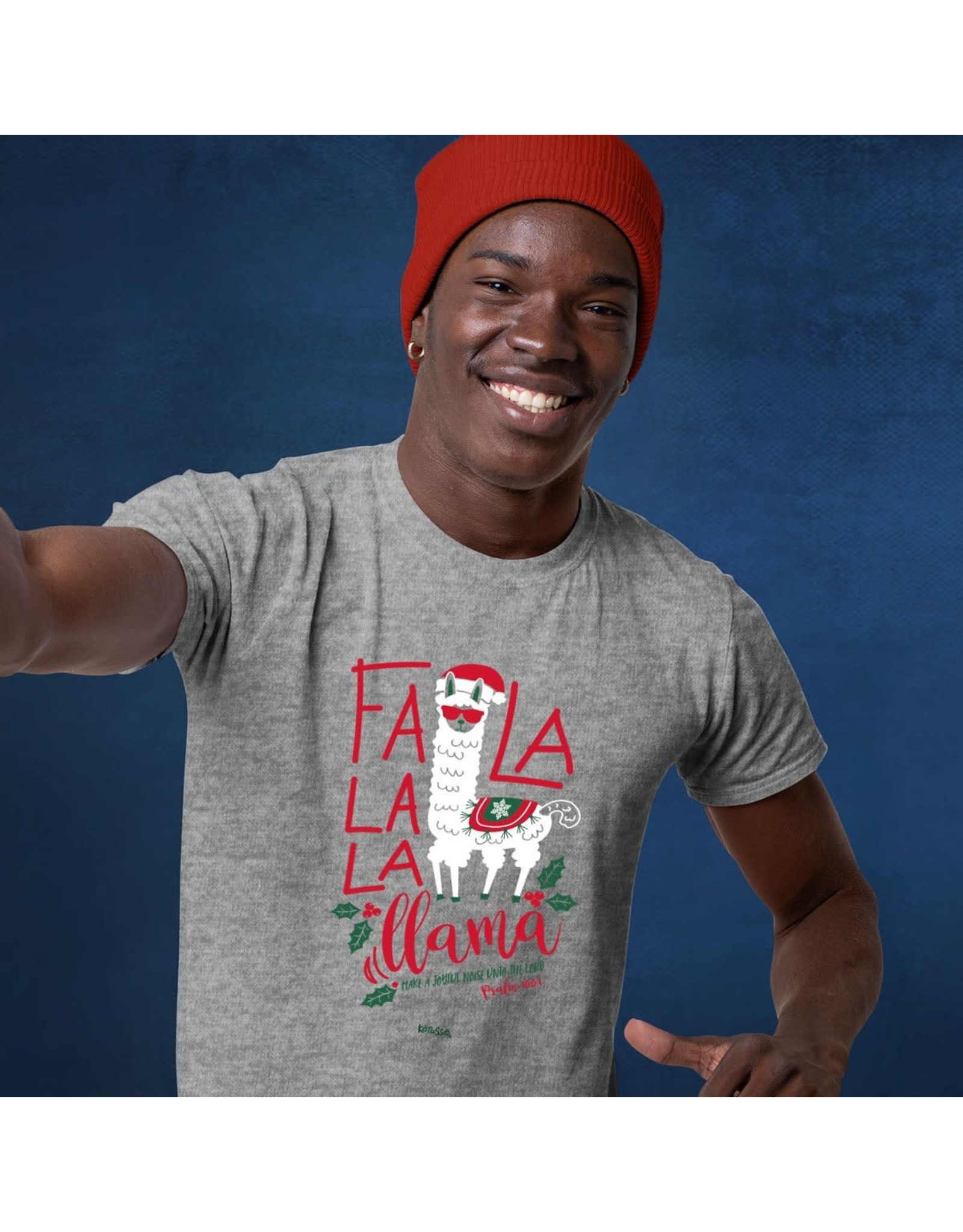 Kerusso Christmas 2020 Fa La Llama TShirt