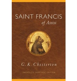 Paraclete Press Saint Francis of Assisi By G. K. Chesterton (Paperback)