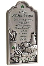 Abbey + CA Gift Irish Kitchen Prayer Plaque, 3.75"x7"