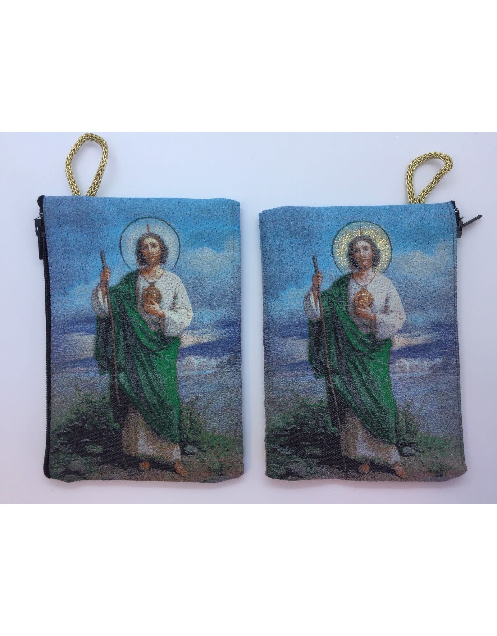 Oremus Mercy Small Rosary Pouch – St. Jude(3″ x 4″)