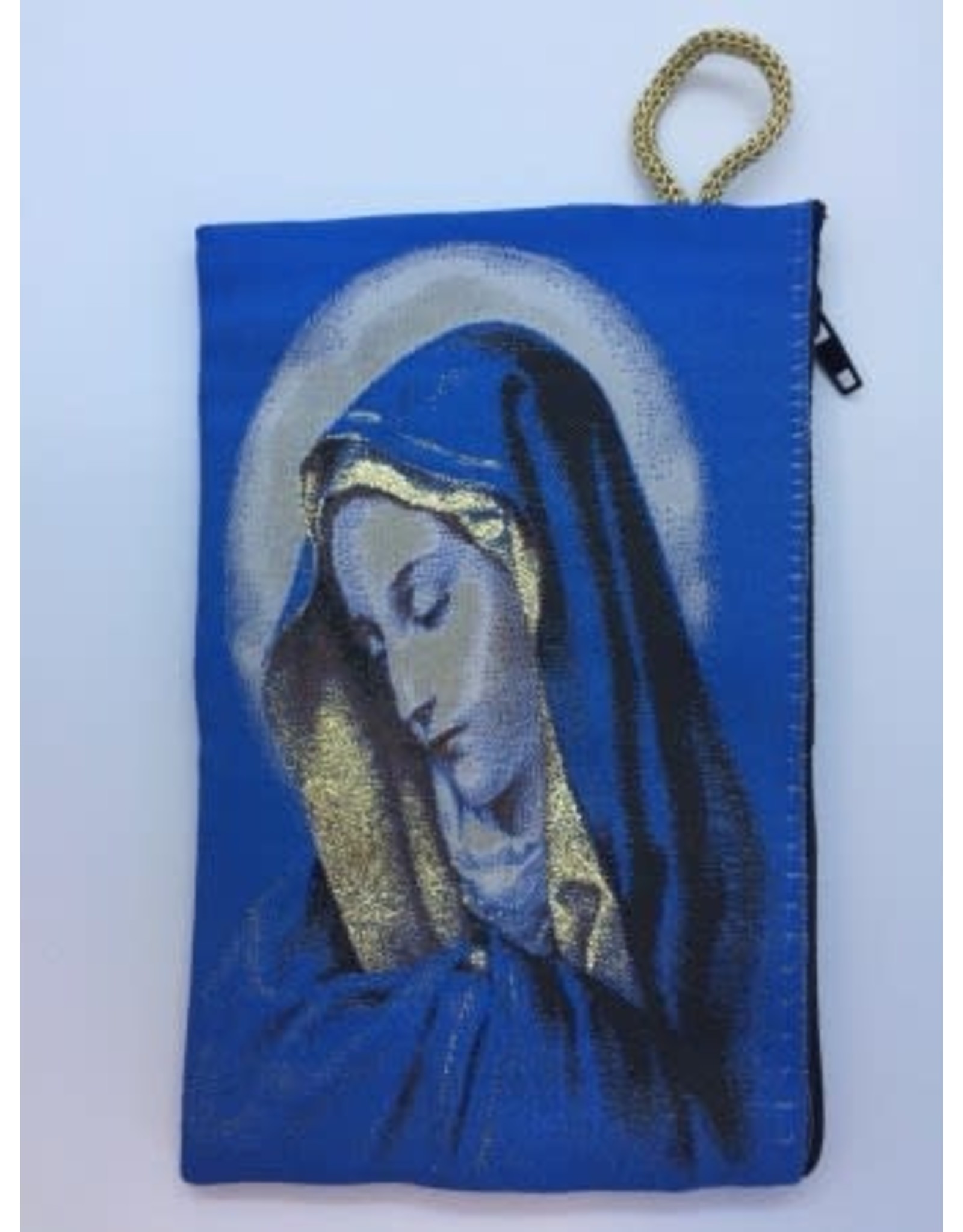 Oremus Mercy Medium Rosary Pouch -Our Lady of Sorrows (4″ x 6″)
