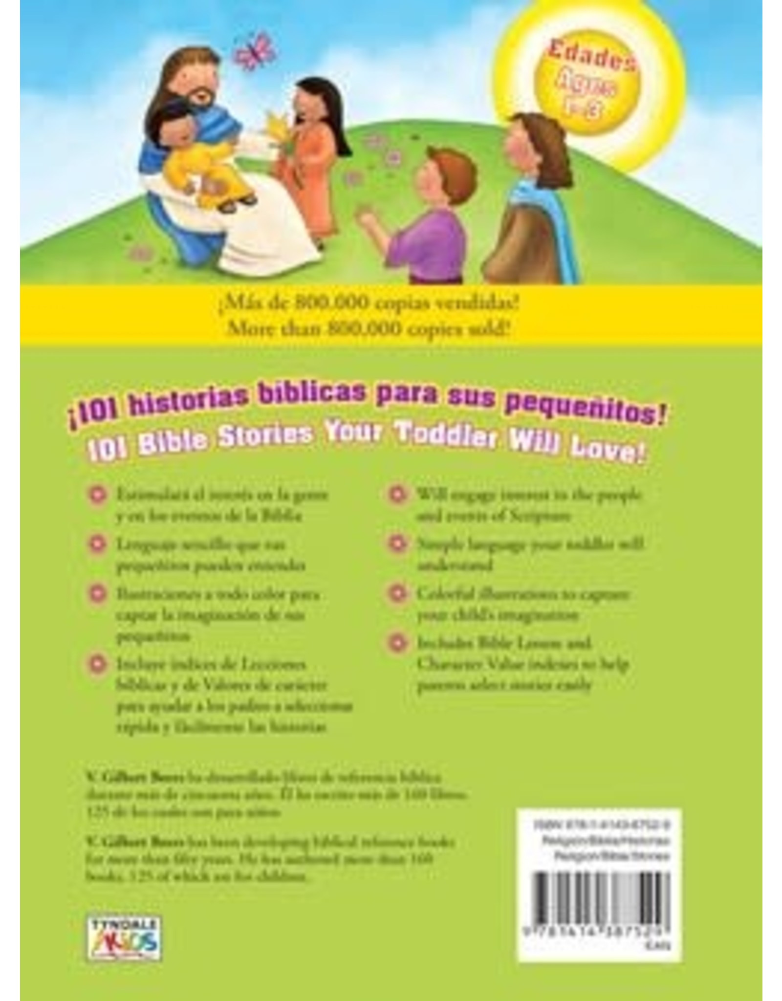 La Biblia de los Pequenitos - Toddlers Bible - Bilingue - Bilingual