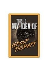 Rivers Edge Products Tin Sign 12"x17" -  Group Therapy