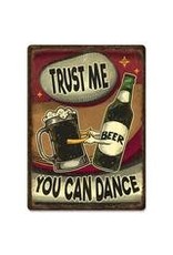 Rivers Edge Products Tin Sign 12"x17" - Trust Beer