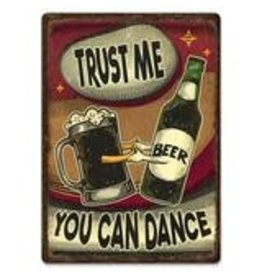 Rivers Edge Products Tin Sign 12"x17" - Trust Beer