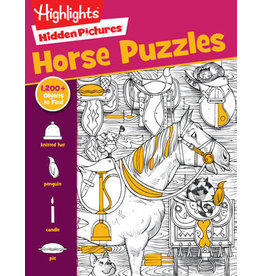 Highlights Horse Puzzles Activity Book