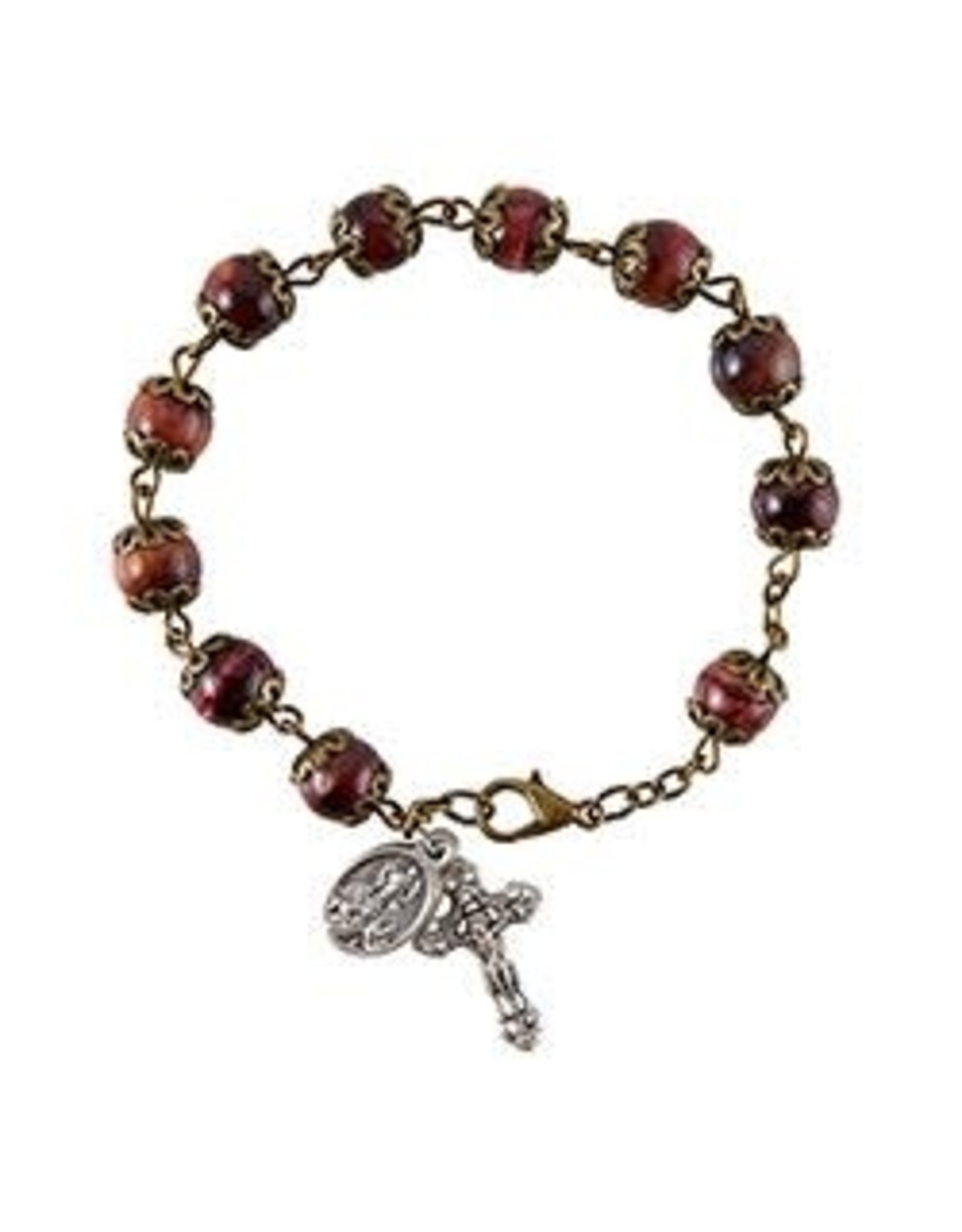 Christian Brands Rosary Bracelet Sacred Heart -  Italy